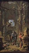 Andrea Locatelli Magic Scene oil painting artist